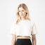 APHRA CROP TOP WOMEN WHITECAP GRAY