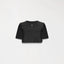 ESMME CROP TOP WOMEN BLACK