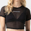 HAZEL CROP TOP WOMEN BLACK