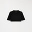KISWA CROP TOP WOMEN BLACK METEORITE