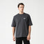 CARLIER T-SHIRT OVERSIZED MEN BLACK OYSTER