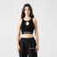 CLAIRE KNITTED TOP WOMEN BLACK