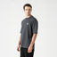 CARLIER T-SHIRT OVERSIZED MEN BLACK OYSTER