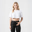 ISOLDEN CROP TOP WOMEN LUCENT WHITE
