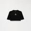 OLWYN CROP TOP WOMEN BLACK METEORITE