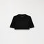 OLWYN CROP TOP WOMEN BLACK METEORITE