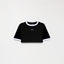 SENN CROP TOP WOMEN BLACK