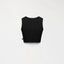 SNOW KNITTED TOP WOMEN BLACK