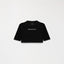 SUMMER CROP TOP WOMEN BLACK