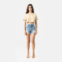 NASHI CROP TOP WOMEN IRISH CREAM