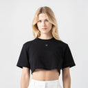 CANELA CROP TOP WOMEN BLACK