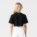CANELA CROP TOP WOMEN BLACK
