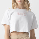 AMAL CROP TOP WOMEN WHITE
