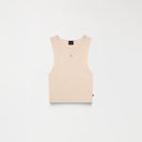 ANISTON KNITTED CROP TOP WOMEN GOLD