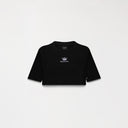 APHRA CROP TOP WOMEN BLACK METEORITE