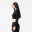 APRILE CROP TOP WOMEN BLACK