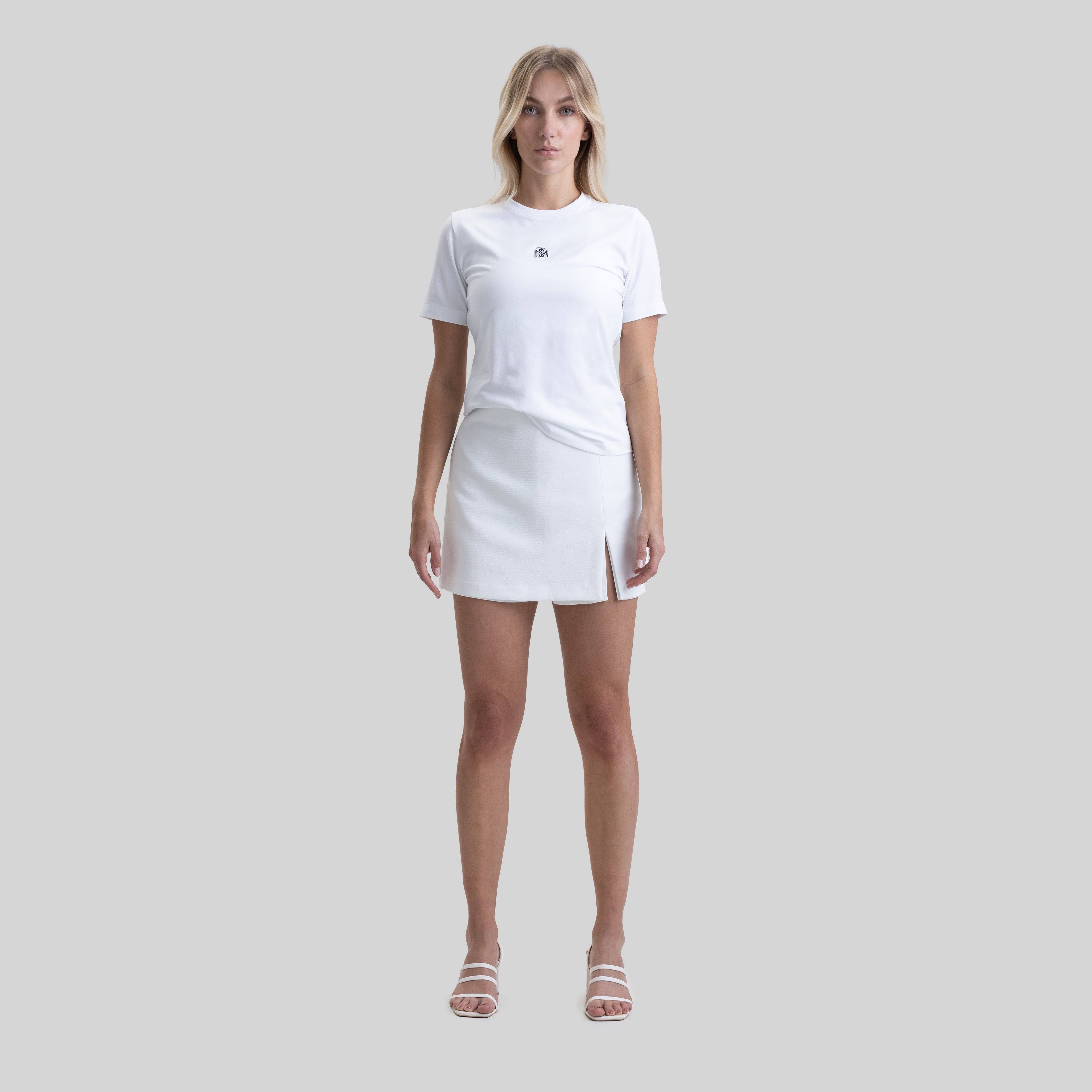 ASCARY T-SHIRT WOMEN WHITE | Monastery Couture