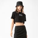 BEHN CROP TOP WOMEN BLACK
