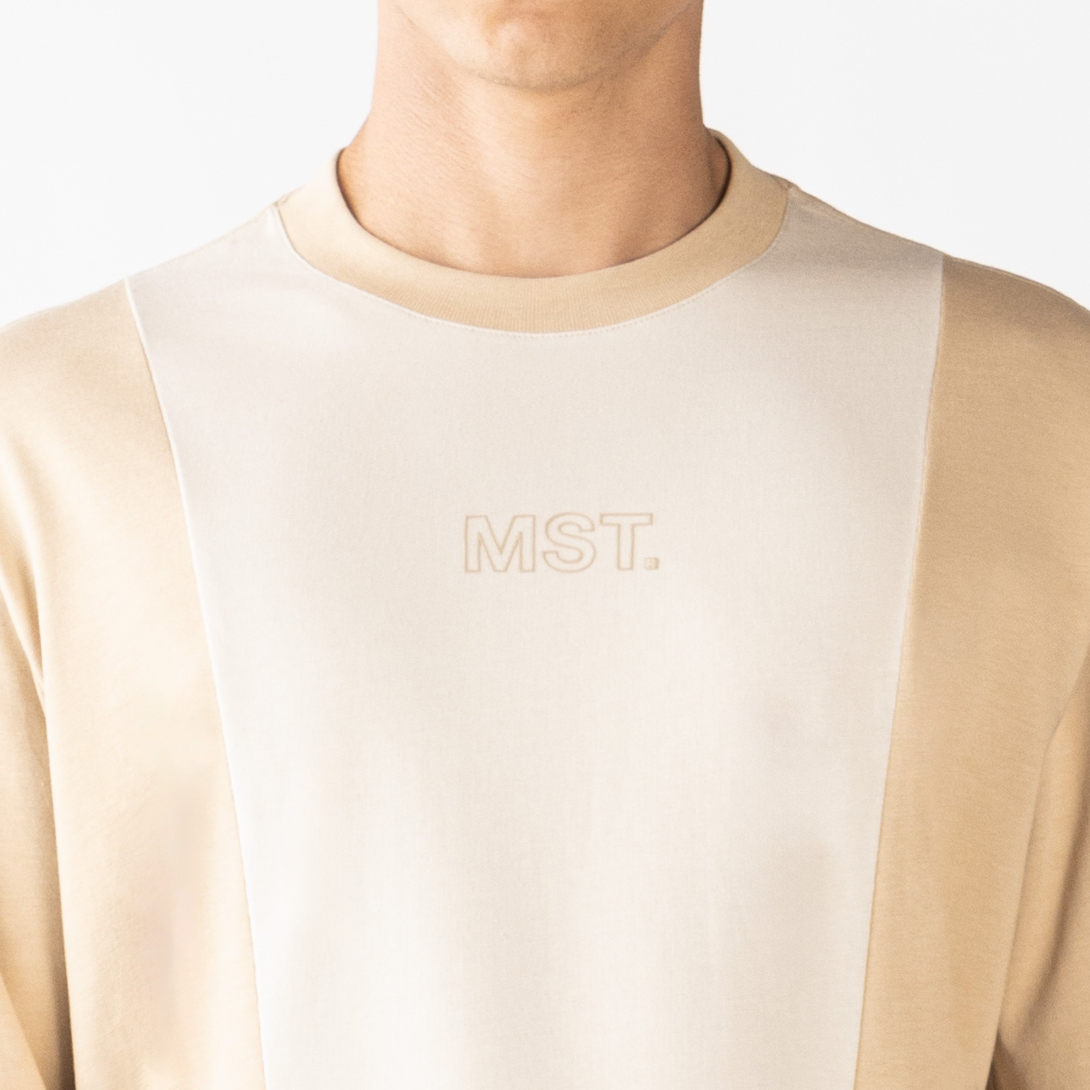 BLEIS T-SHIRT OVERSIZED MEN IRISH CREAM - Monastery