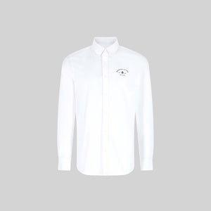 BUGATTI SHIRT LONG SLEEVE WHITE | Monastery Couture