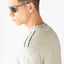 CALTELBURY T-SHIRT OVERSIZED MEN MINERAL GRAY