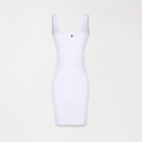 CARLA KNITTED DRESS WOMEN WHITE