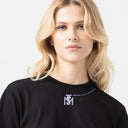 CIGAR CROP TOP WOMEN BLACK