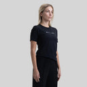 CORSA T-SHIRT WOMEN BLACK - Monastery