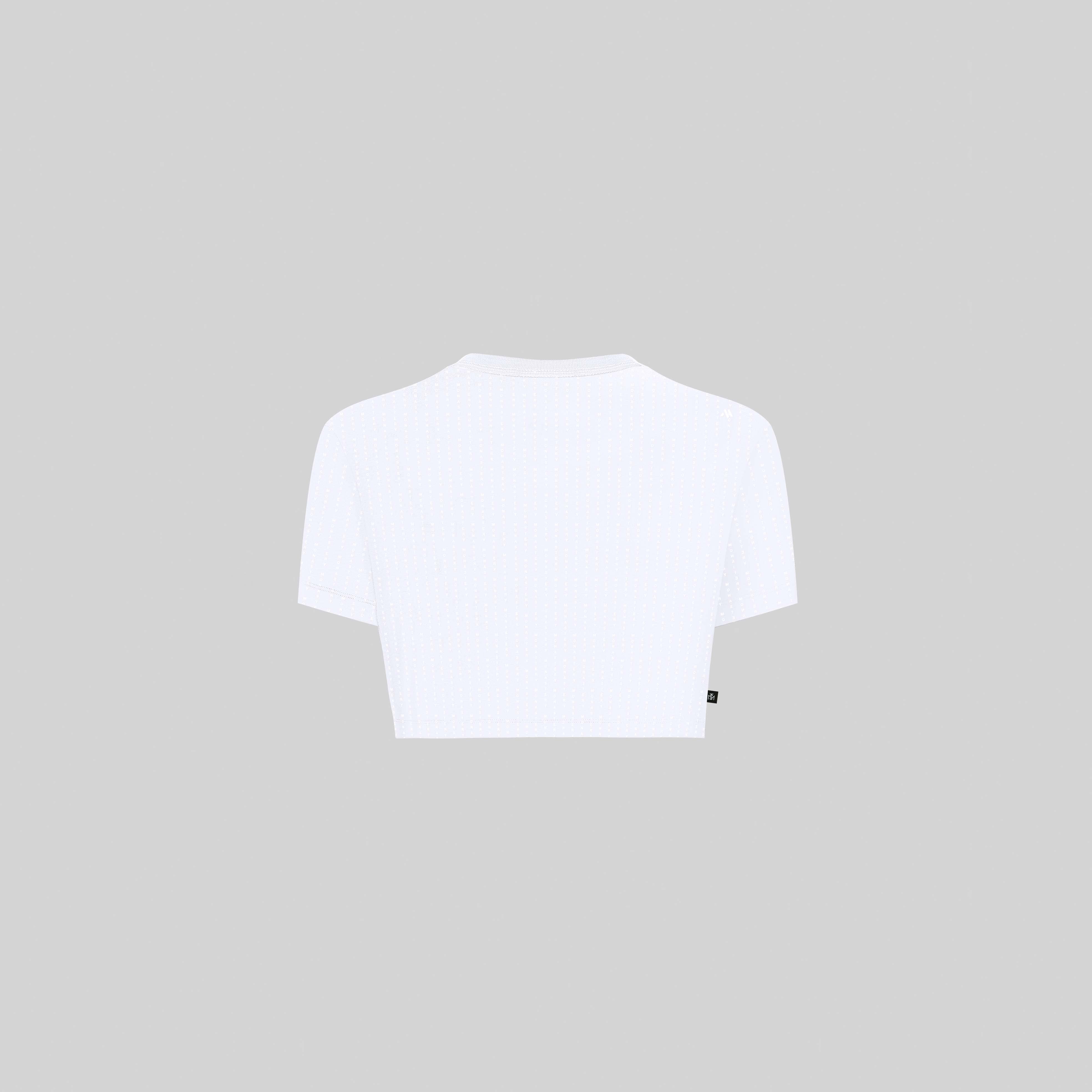 PONTIAC CROP TOP WHITE | Monastery Couture