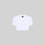 BENZ CROP TOP WHITE