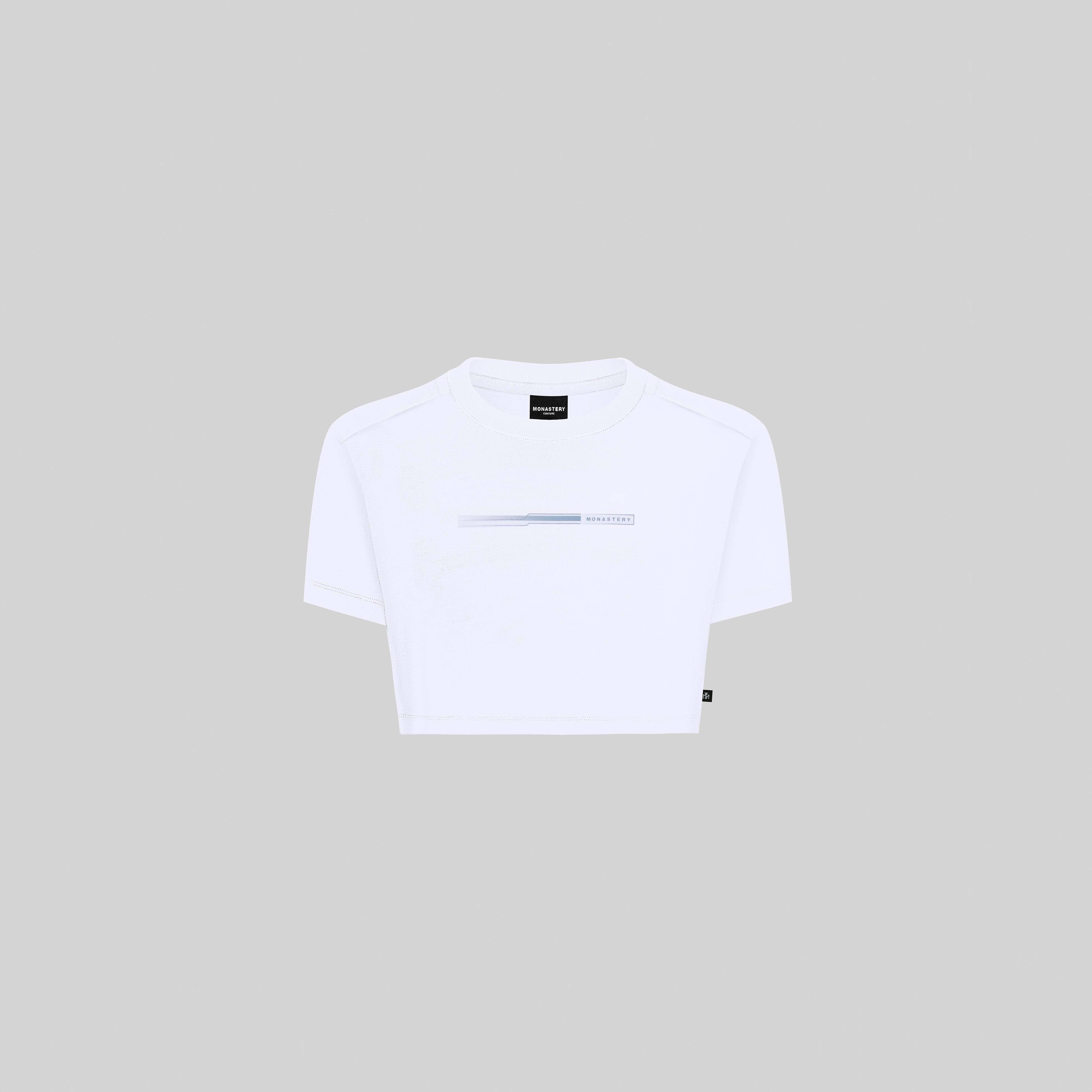 OPEL CROP TOP WHITE | Monastery Couture