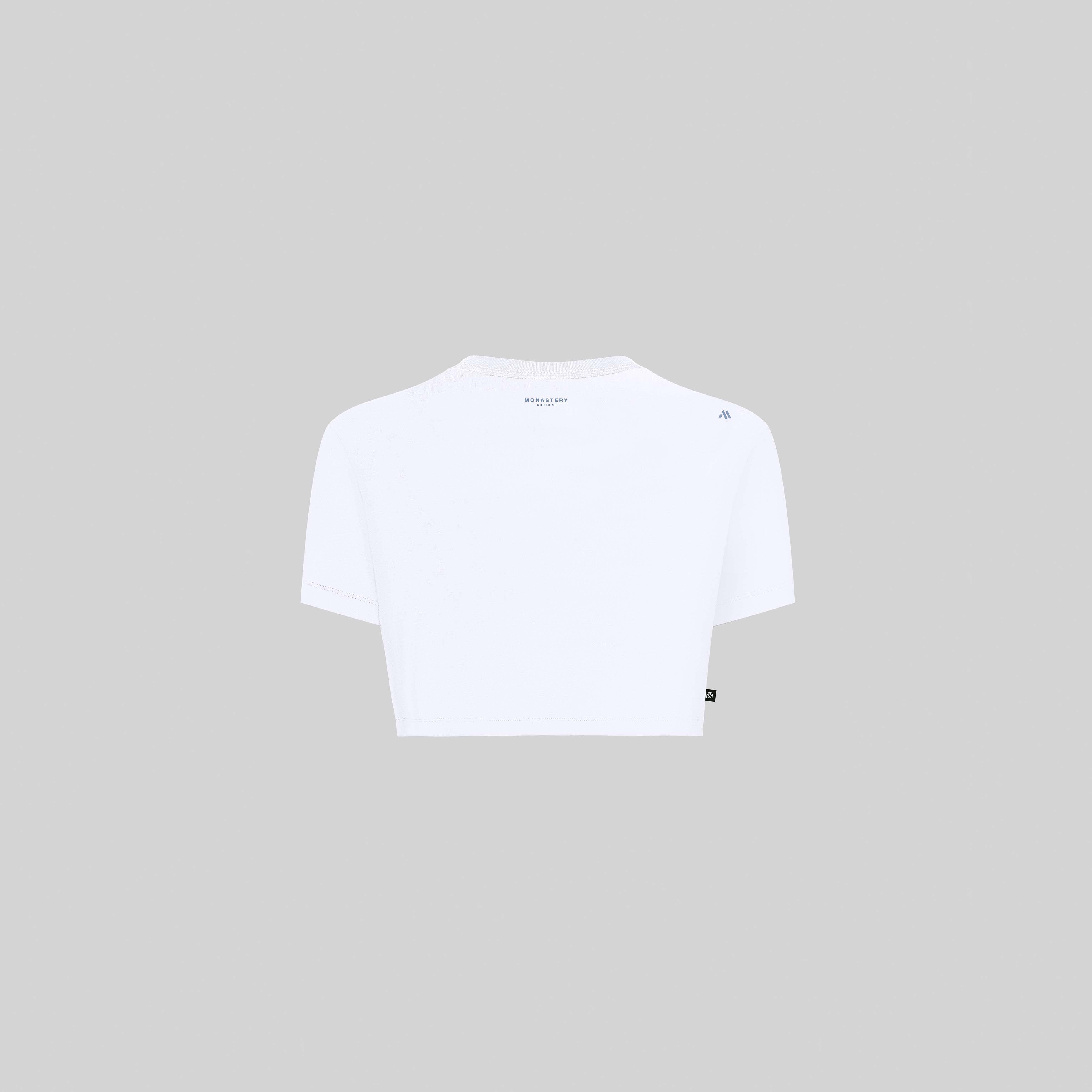 OPEL CROP TOP WHITE | Monastery Couture