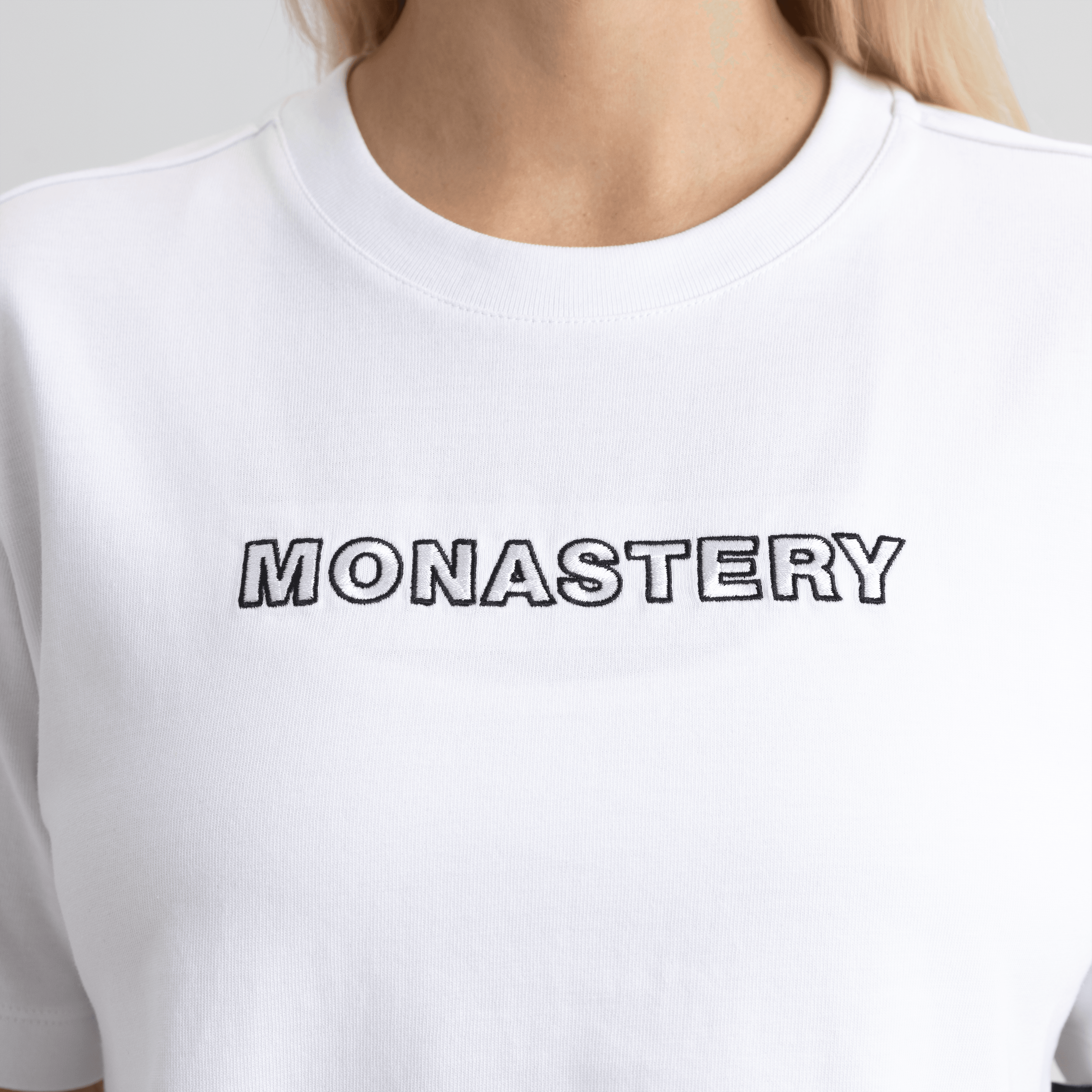 LYKAN CROP TOP WHITE | Monastery Couture