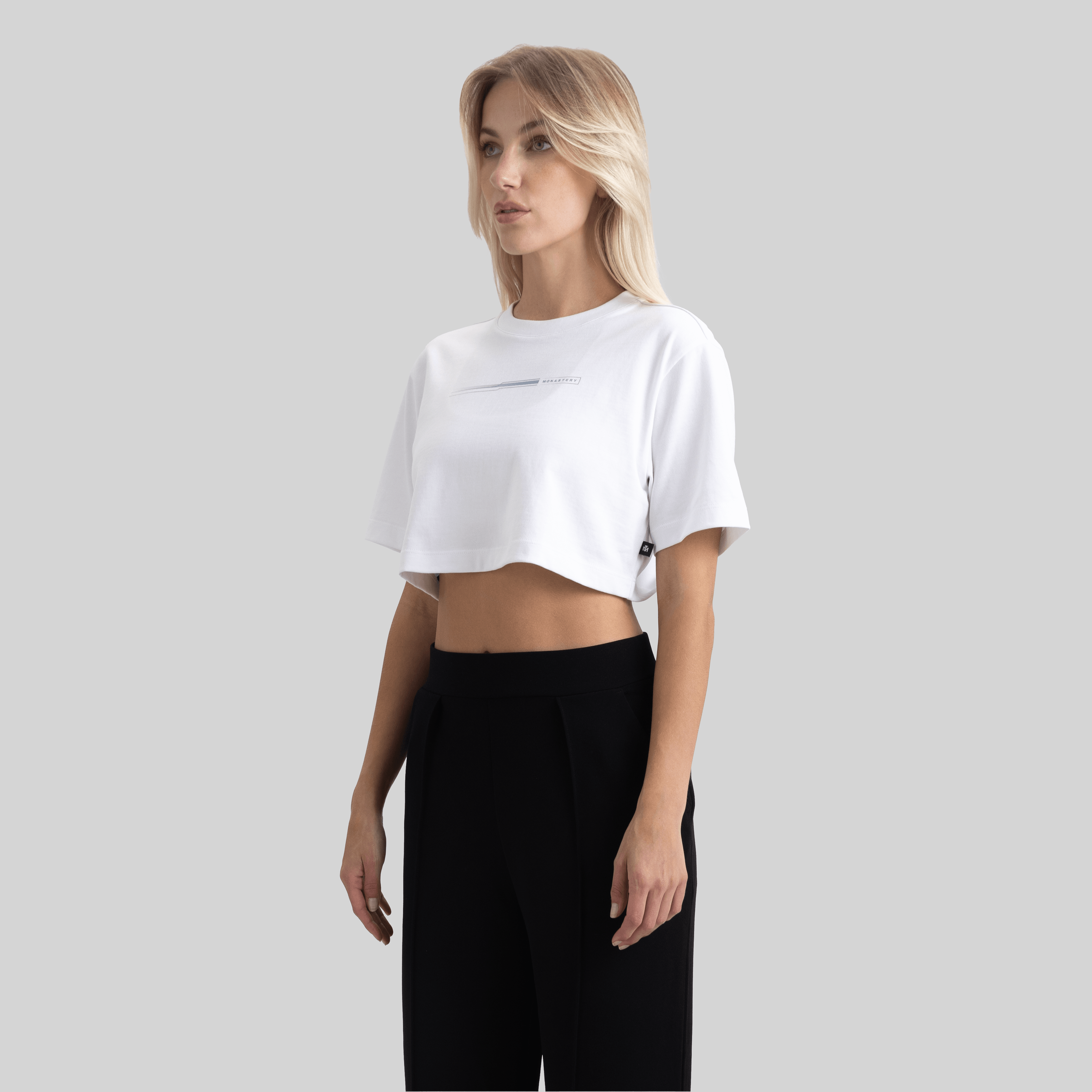 OPEL CROP TOP WHITE | Monastery Couture