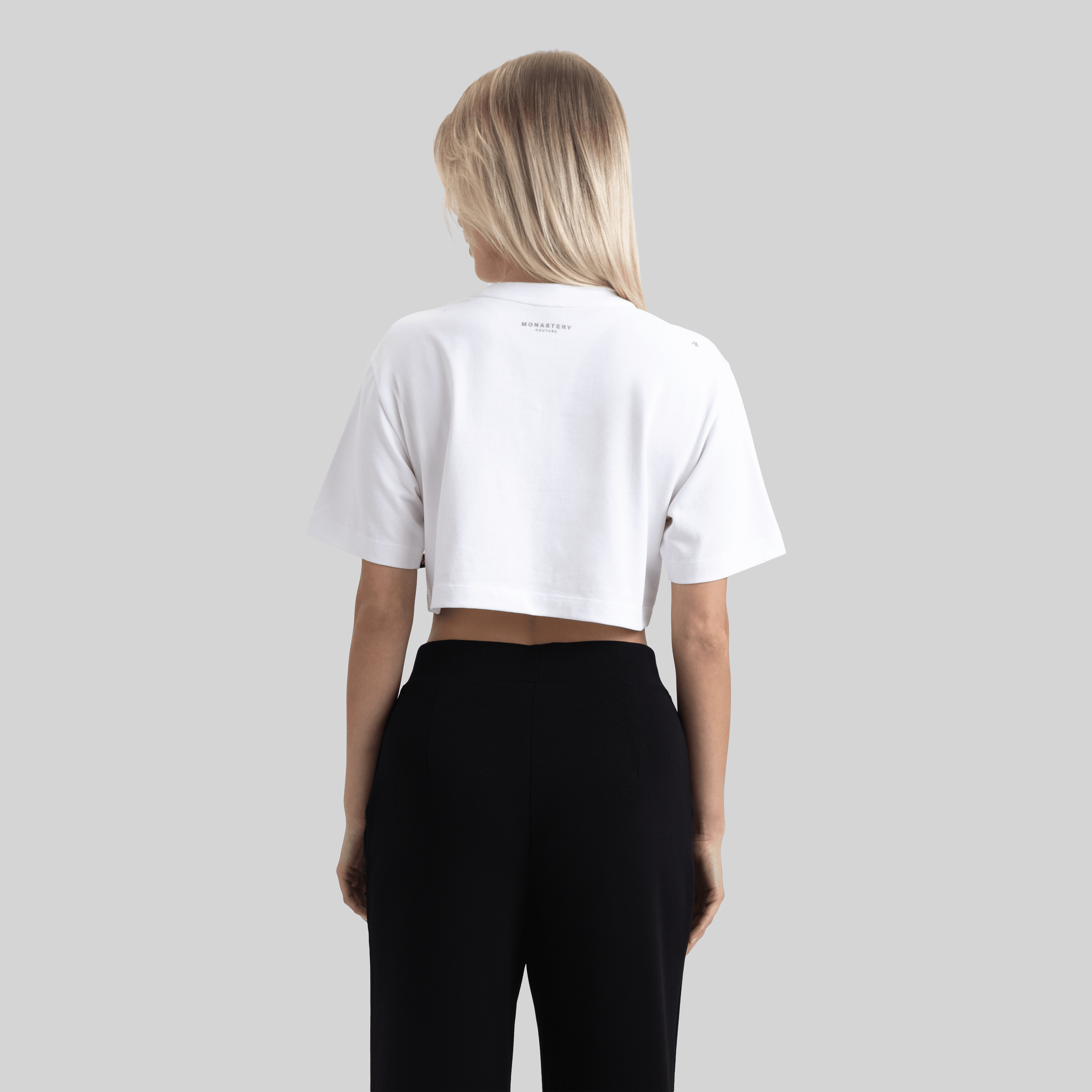 OPEL CROP TOP WHITE | Monastery Couture