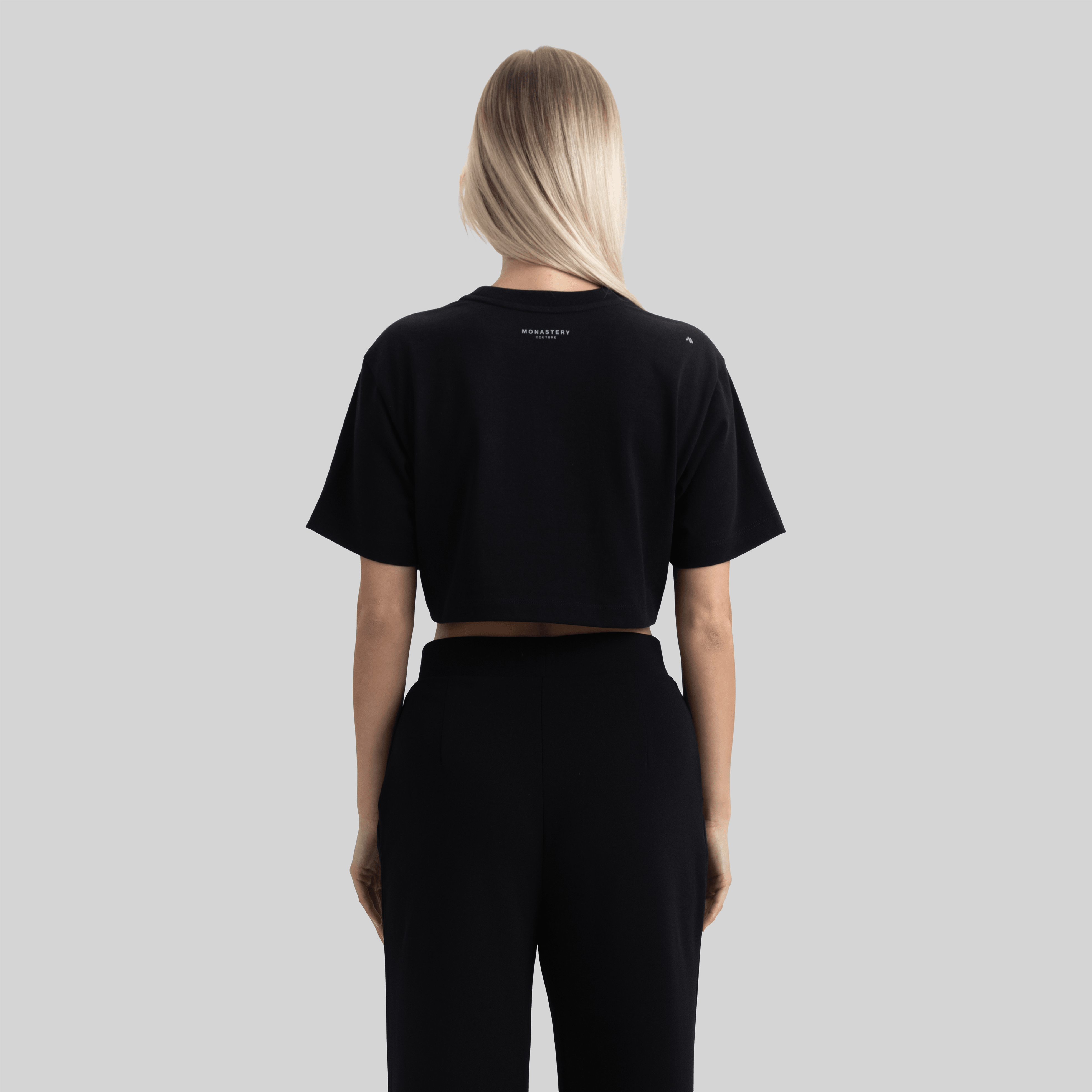 OPEL CROP TOP BLACK | Monastery Couture