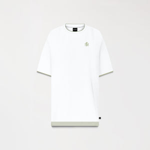 DAFFIELD T-SHIRT OVERSIZED MEN WHITE