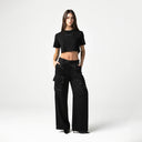 DEMIR CROP TOP WOMEN BLACK