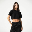 DEMIR CROP TOP WOMEN BLACK