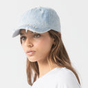DERMOTT CAP UNISEX BLUE DENIM U