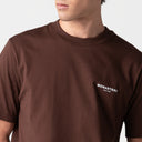 DOMUS T-SHIRT MEN BROWN