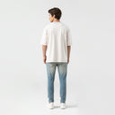 EOLO T-SHIRT OVERSIZED MEN MOONBEAM