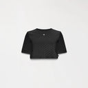 ESMME CROP TOP WOMEN BLACK