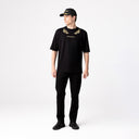 FIORI T-SHIRT OVERSIZED MEN BLACK