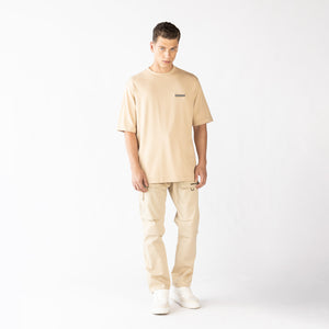 FOWLFIELD T-SHIRT OVERSIZED MEN IRISH CREAM