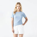 FRENCH T-SHIRT WOMEN FADED DENIM