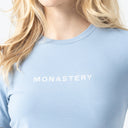 FRENCH T-SHIRT WOMEN FADED DENIM