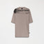 GIBBON T-SHIRT OVERSIZED MEN TAUPE GRAY