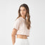 HAZEN CROP TOP WOMEN CAMEO ROSE