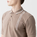 ISSOS POLO MEN TAUPE GRAY